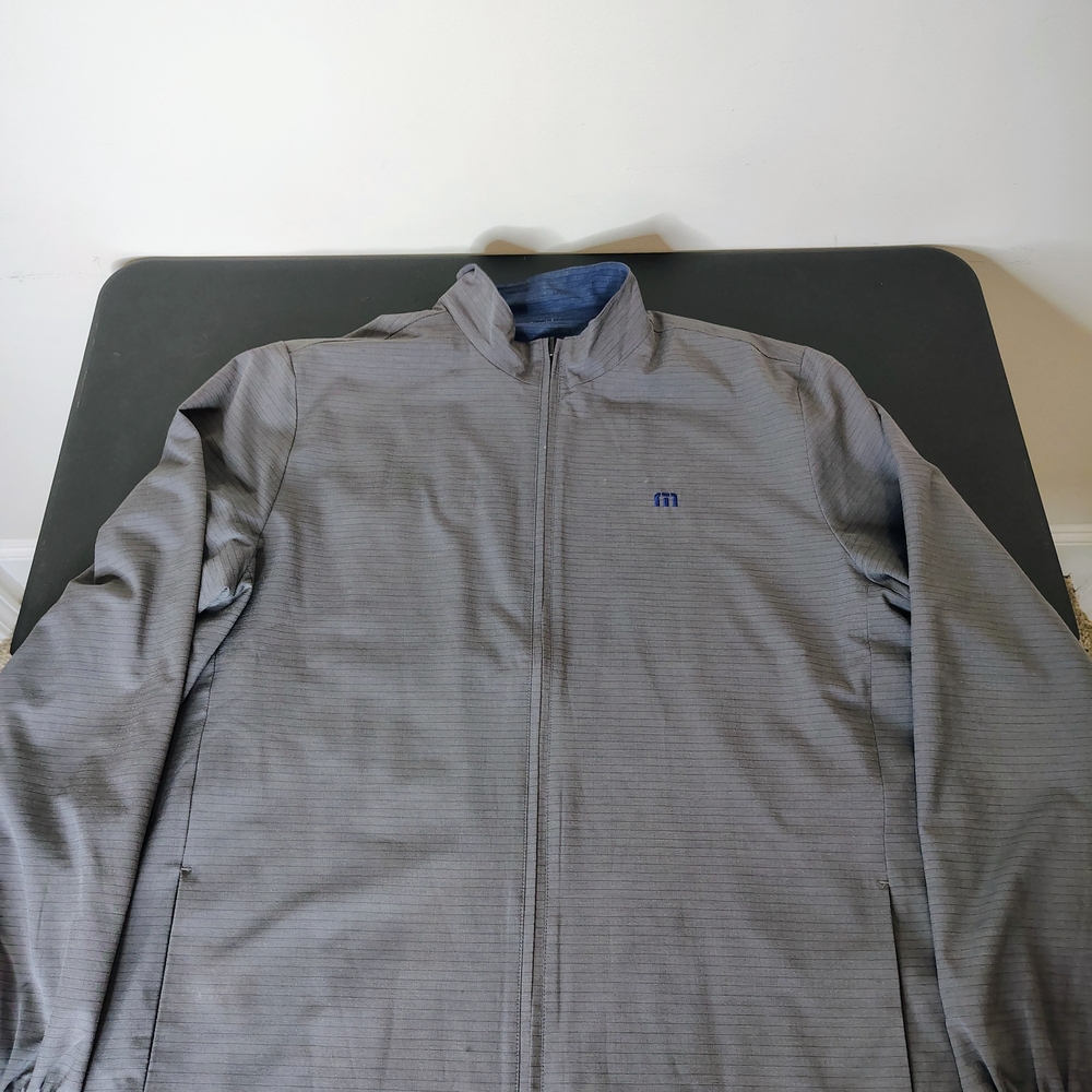 Travis Mathew Charcoal Gray Jacket